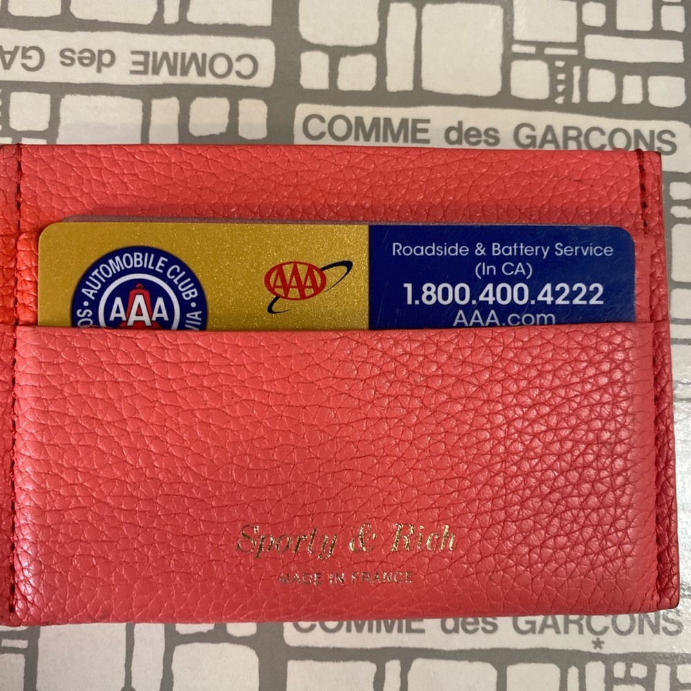 Sporty & Rich card holder